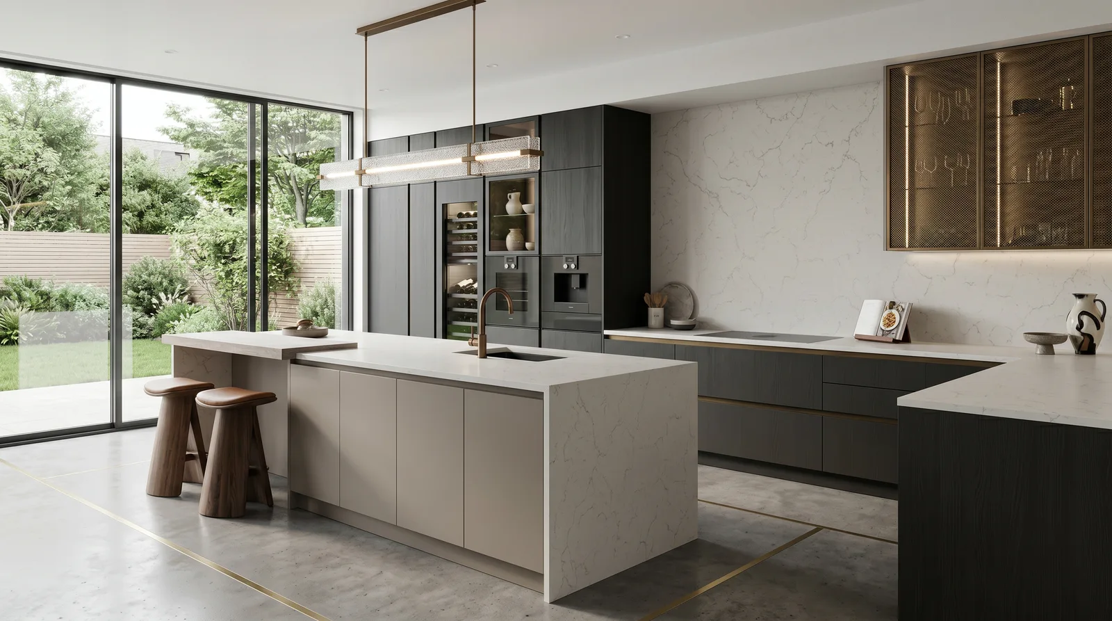 Mystic quartz worktop colour sample