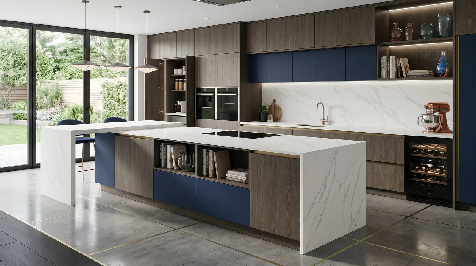 Velato Grey quartz worktop colour sample