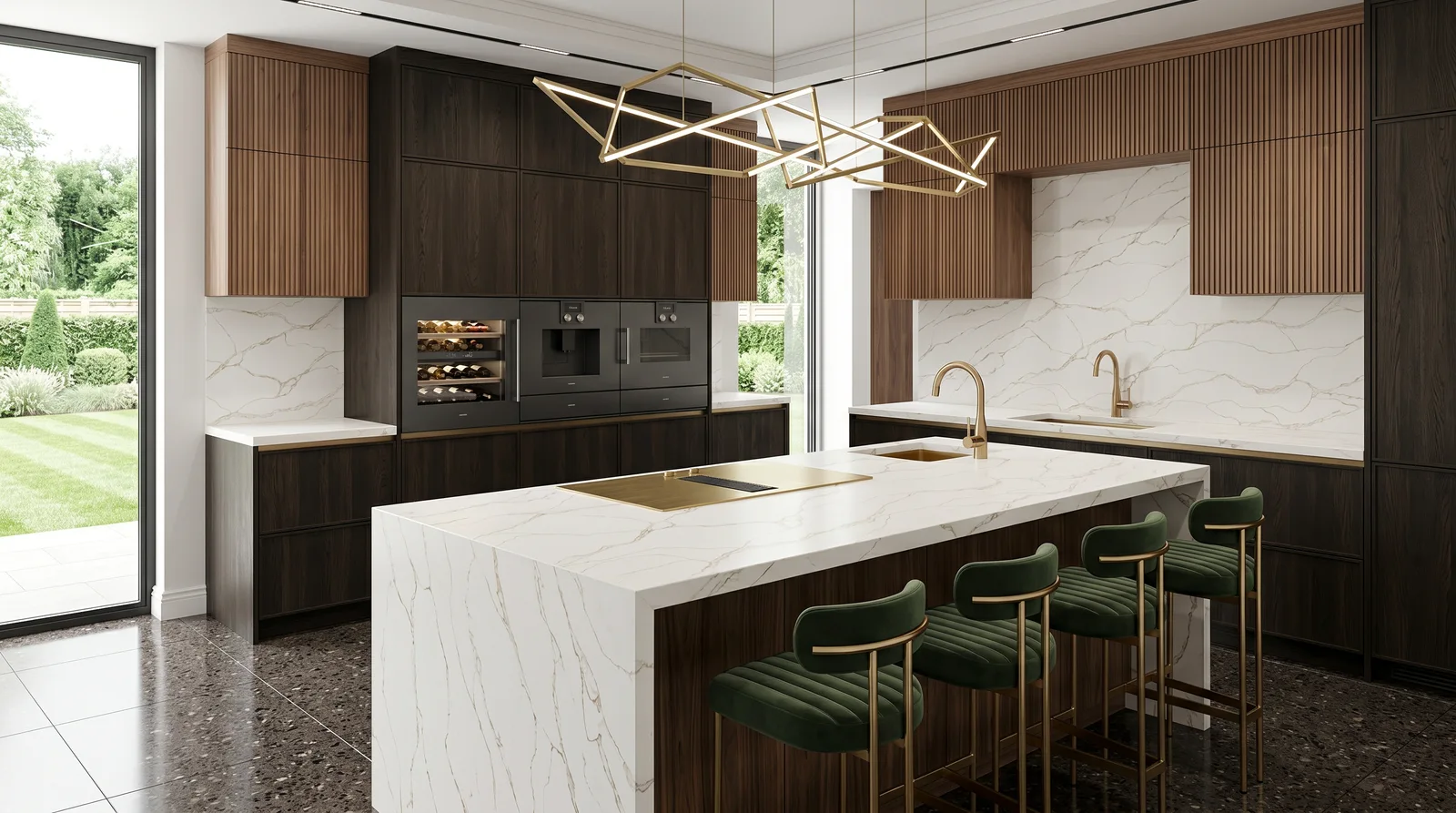 Alicante quartz worktop colour sample
