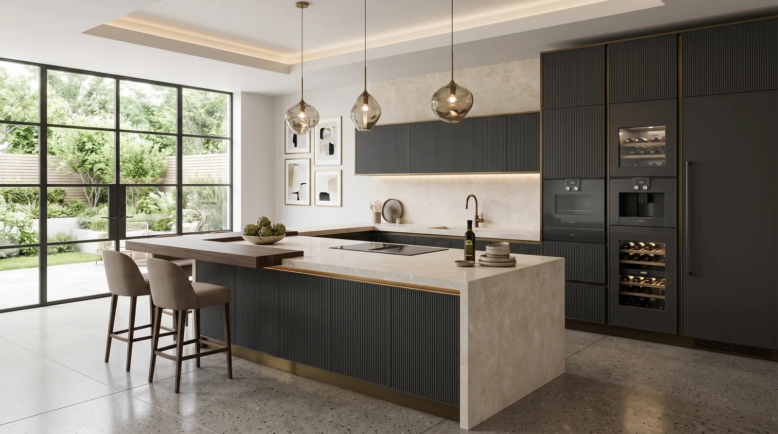 Petra quartz worktop colour sample