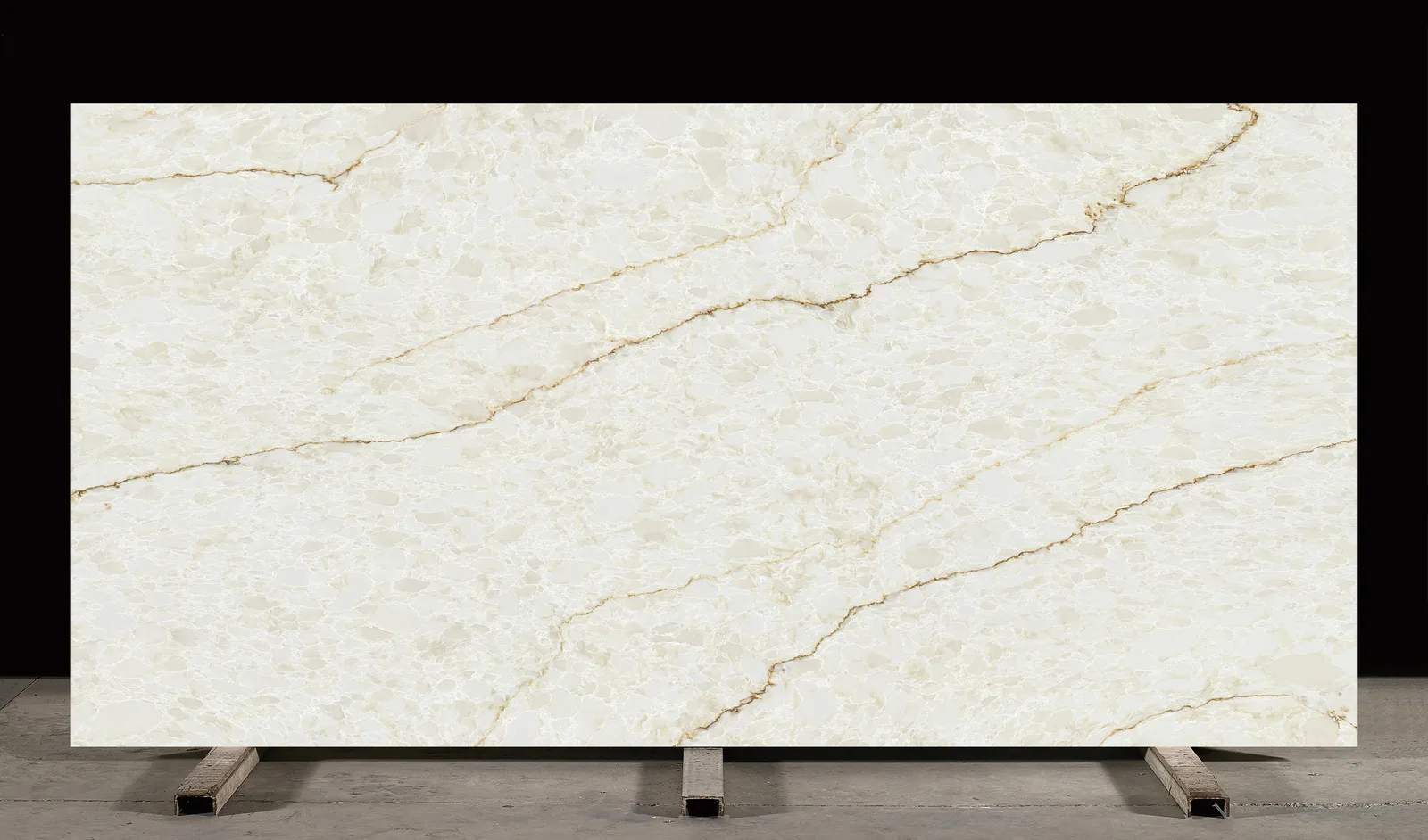 Taj Ivory quartz worktop colour sample