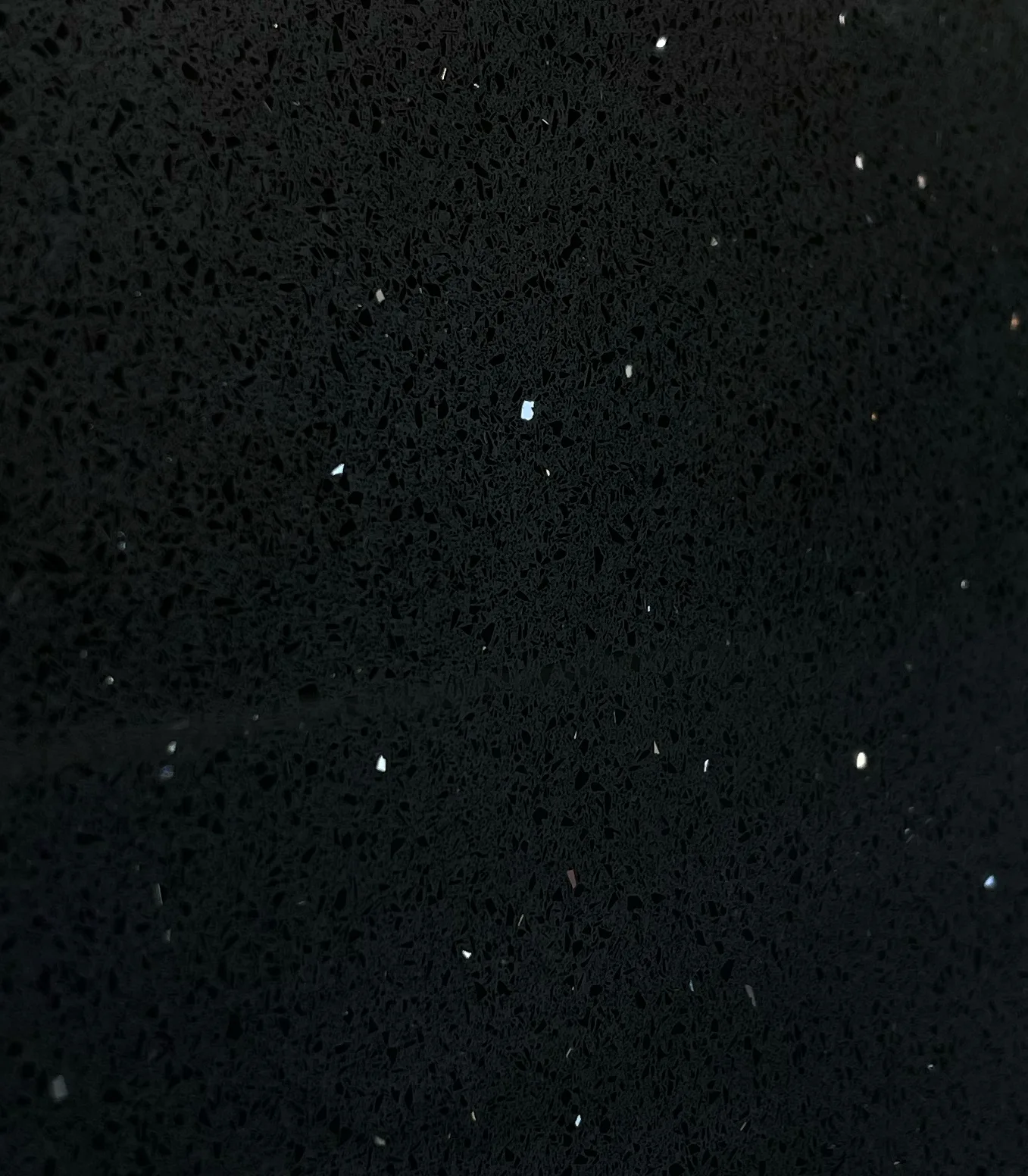 Lustre Black quartz worktop colour sample